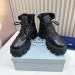 Зимние ботинки Prada F2374