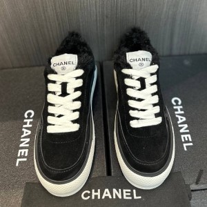 Зимние кеды Chanel F2521